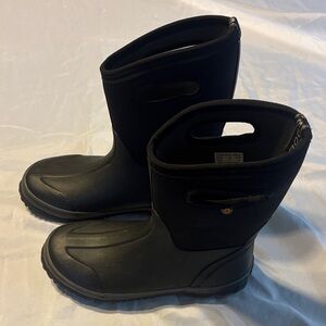 Kids 7 Bogs Boots Black